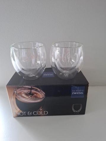 Schott Zwiesel Hot & Cold Glazen - Nieuw in doos! beschikbaar voor biedingen