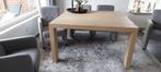 vierkante eettafel in prima staat 140x140, Huis en Inrichting, Tafels | Eettafels, Ophalen, Gebruikt, Vijf personen of meer, Vierkant