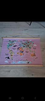 Wereldkaart Kinderkamer Wanddecoratie, Ophalen of Verzenden, Nieuw, Wanddecoratie