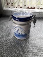 Vacuüm afsluitbare voorraadpot delfts blauw, Ophalen