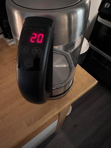 Glazen Waterkoker met Temperatuurregeling beschikbaar voor biedingen