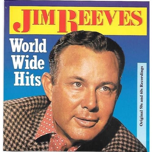 Jim Reeves ‎ – World Wide Hits Originele CD., Cd's en Dvd's, Cd's | Country en Western, Ophalen of Verzenden
