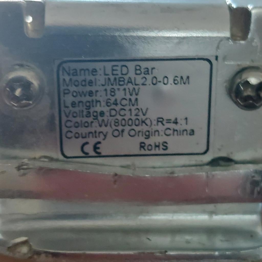 Jmb ledlamp te koop, Dieren en Toebehoren, Ophalen of Verzenden, Zo goed als nieuw, Verlichting of Verwarming