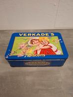 Vintage Verkade koektrommel, Verzamelen, Blikken, Ophalen of Verzenden, Gebruikt, Koek(jes), Verkade