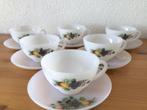 6 vintage Arcopal soepkommen, Antiek en Kunst, Antiek | Servies los, Ophalen of Verzenden