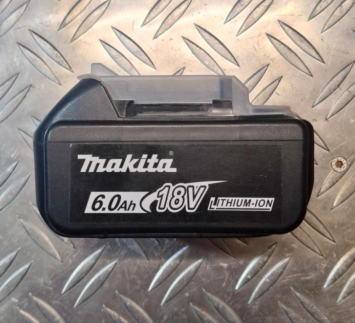 Makita 18V 6Ah Accu - Zo Goed Als Nieuw!, Doe-het-zelf en Verbouw, Gereedschap | Machine-onderdelen en Toebehoren, Ophalen of Verzenden