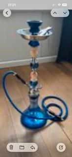 Blauwe waterpijp, Ophalen of Verzenden, Zo goed als nieuw, (Water)pijp