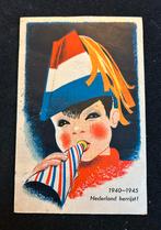 Ansichtkaart Nederland herrijst! 1940 - 1945, Verzenden, Nederland, Overige typen