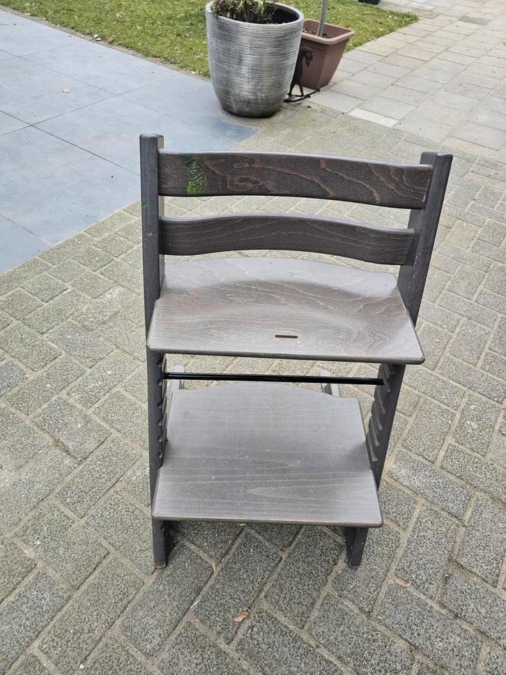 Stokke Tripp Trapp kinderstoel, Kinderen en Baby's, Kinderstoelen, Gebruikt, Meegroeistoel, Ophalen