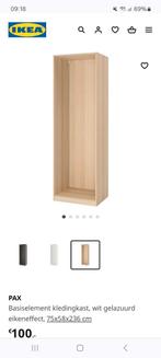 Pax kast + hasvik hoogglans schuifdeur 150x236cm, Huis en Inrichting, Gebruikt, 50 tot 75 cm, 200 cm of meer, Ophalen