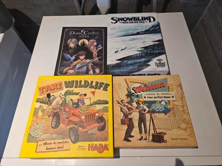 Verschillende bordspellen te koop, Hobby en Vrije tijd, Gezelschapsspellen | Bordspellen, Zo goed als nieuw, Ophalen of Verzenden