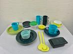 Vintage Mepal campingservies 28 st. Buiten servies 3 pers., Ophalen of Verzenden, ., ., .