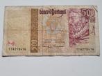 Bankbiljet Portugal 500 escudos 1997, Postzegels en Munten, Bankbiljetten | Europa | Niet-Eurobiljetten, Ophalen of Verzenden