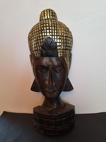 Prachtig houtsnijwerk Boedhha 44 x 17 x 7 cm beschikbaar voor biedingen