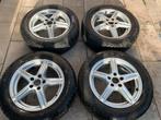Set winterbanden 215/55 R16 met velg. Ford, Auto-onderdelen, Banden en Velgen, 16 inch, Banden en Velgen, Personenwagen, Gebruikt