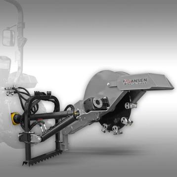 Stobbenfrees tractor/miditractor beschikbaar voor biedingen