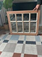 Prachtig massief hout raam - klassieke stijl, Doe-het-zelf en Verbouw, Glas en Ramen, Ophalen, Zo goed als nieuw, 80 tot 120 cm