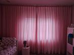2 x gordijnen licht roze, Hema, Huis en Inrichting, Ophalen, Overige kleuren, 200 cm of meer, Zo goed als nieuw