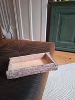 Decoratief schors bakje, Ophalen of Verzenden, Zo goed als nieuw, Rechthoekig, Hout