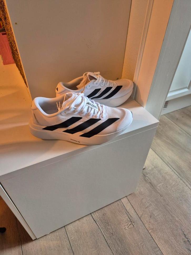 Adidas Adizero Evo SL Nieuw - Maat 44,5, Sport en Fitness, Loopsport en Atletiek, Nieuw, Ophalen of Verzenden