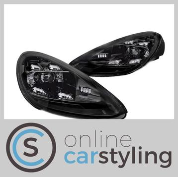 FULL LED Koplampen Porsche Cayenne Zwart beschikbaar voor biedingen