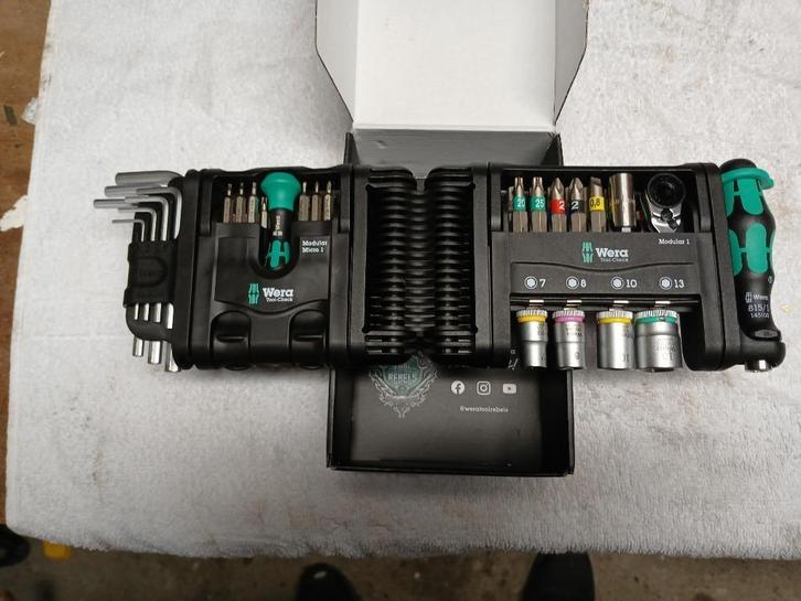 Wera tool-check modular set 1 51 delig NIEUW, Doe-het-zelf en Verbouw, Gereedschap | Handgereedschap, Nieuw, Ophalen