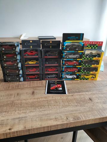 Modelauto Collectie - Ferrari & Supercars 22 stuks!! beschikbaar voor biedingen