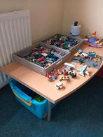 Speeltafel beuken+grijs metalen pootjes, Kinderen en Baby's, Kinderkamer | Tafels en Stoelen, Ophalen of Verzenden, Zo goed als nieuw