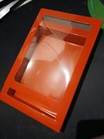 Letterdoosjes rood met sleeve - chocoladeletter pralibox, Ophalen, Nieuw, Materiaal