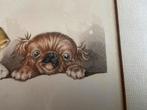 Pentekening Boris O Klein, Antiek en Kunst, Kunst | Tekeningen en Foto's, Ophalen of Verzenden