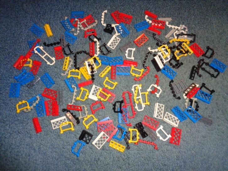 Partij O60=Lego hekjes, Kinderen en Baby's, Speelgoed | Duplo en Lego, Gebruikt, Lego, Losse stenen, Ophalen of Verzenden