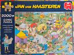 Jan van Haasteren - Kamperen in het bos - 2000 stukjes, Ophalen of Verzenden, Meer dan 1500 stukjes, Zo goed als nieuw