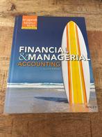 Financial & Managerial Accounting - Weygandt, Boeken, Studieboeken en Cursussen, Ophalen of Verzenden, Beta, Zo goed als nieuw