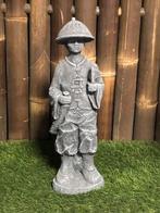 Visser nr.132, Tuin en Terras, Tuinbeelden, Ophalen, Nieuw, Beton, Mensenbeeld