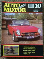 AMK: Alfa Romeo Giulietta Sprint, Honda S800 Cabriolet, Boeken, Auto's | Folders en Tijdschriften, Ophalen of Verzenden, Zo goed als nieuw