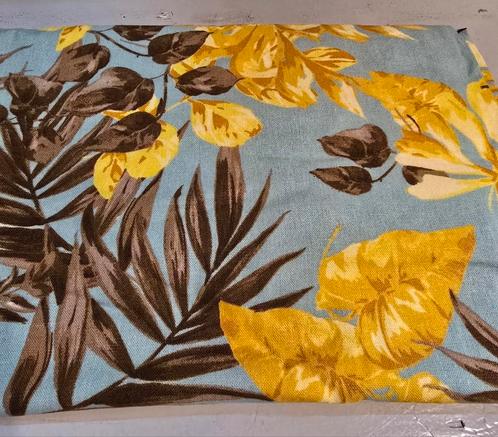 Linnen viscose mint leaves (131), Hobby en Vrije tijd, Stoffen en Lappen, Nieuw, Linnen, 120 cm of meer, 30 tot 200 cm, Ophalen of Verzenden