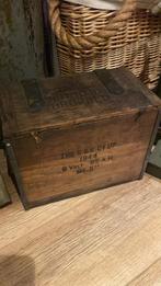 Gezocht: Britse WW2 Houten Batterijkisten gebruikt o.a. WS19, Ophalen of Verzenden, Landmacht, Engeland