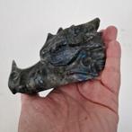 Labradoriet Drakenkop, Verzamelen, Mineralen en Fossielen, Ophalen of Verzenden, Mineraal