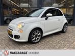Fiat 500 0.9 TwinAir Turbo 500S SPORT Cruisecontr, clima.reg, Auto's, Voorwielaandrijving, Gebruikt, Leder en Stof, Origineel Nederlands