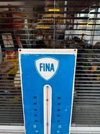 Vintage Fina Thermometer Reclamebord, Verzamelen, Merken en Reclamevoorwerpen, Ophalen, Reclamebord, Gebruikt, .