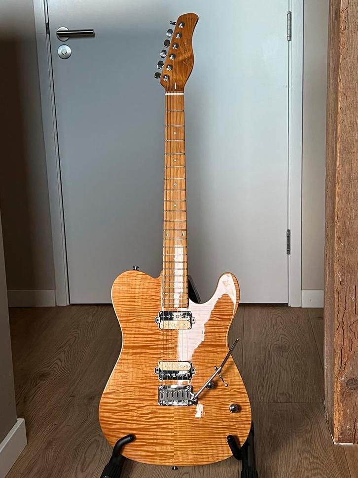 Sire Larry Carlton T7 Flame Maple - Elektrische Gitaar, Muziek en Instrumenten, Snaarinstrumenten | Gitaren | Elektrisch, Zo goed als nieuw