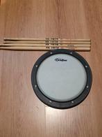 Oefenpad Percussie + Stokken, Ophalen of Verzenden, Gebruikt, Overige merken