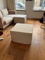 Poef uitvouwbaar tot bed, Huis en Inrichting, Ophalen, Metaal, Gebruikt, Deens