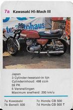 M123 motorkaartje kawasaki hi - mach lll ( 7a ), Ophalen of Verzenden, Zo goed als nieuw