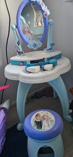 Frozen kaptafel met krukje, Ophalen of Verzenden, Gebruikt, Poppenhuis