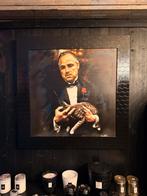 Godfather canvas ingelijst in zware houten lijst, Ophalen