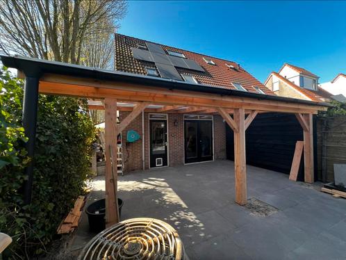 Overkapping/veranda/carpoort of terras bouwe op aanvraag, Doe-het-zelf en Verbouw, Hout en Planken, Nieuw, Overige typen, Overige houtsoorten