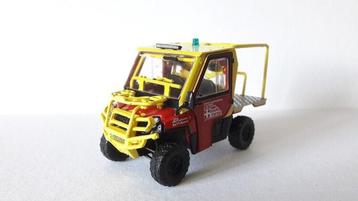 Polaris Ranger 800 ULS Quad brandweer IXO/Hachette 1:43