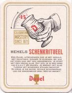 Duvel Brouwerij – Duvel – Schenkritueel - ongebruikt, Verzamelen, Biermerken, Verzenden, Nieuw, Viltje(s), Duvel