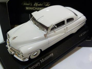 Minichamps Mercury Monterey Coupe 1950 1:43 400082401 beschikbaar voor biedingen